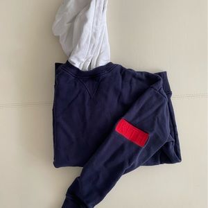 red white and blue kith hoodie